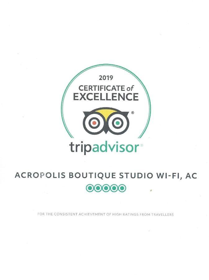 Acropolis Boutique Studio, Koukaki Atenas Exterior foto